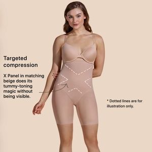 HoneyLove SuperPower Short, Nude, 2X, NWT